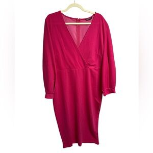 SHEIN CURVE Pink Maxi Dress‎ Size 2XL